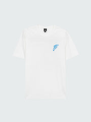 Men Organic Cotton T-Shirt in White - Splash