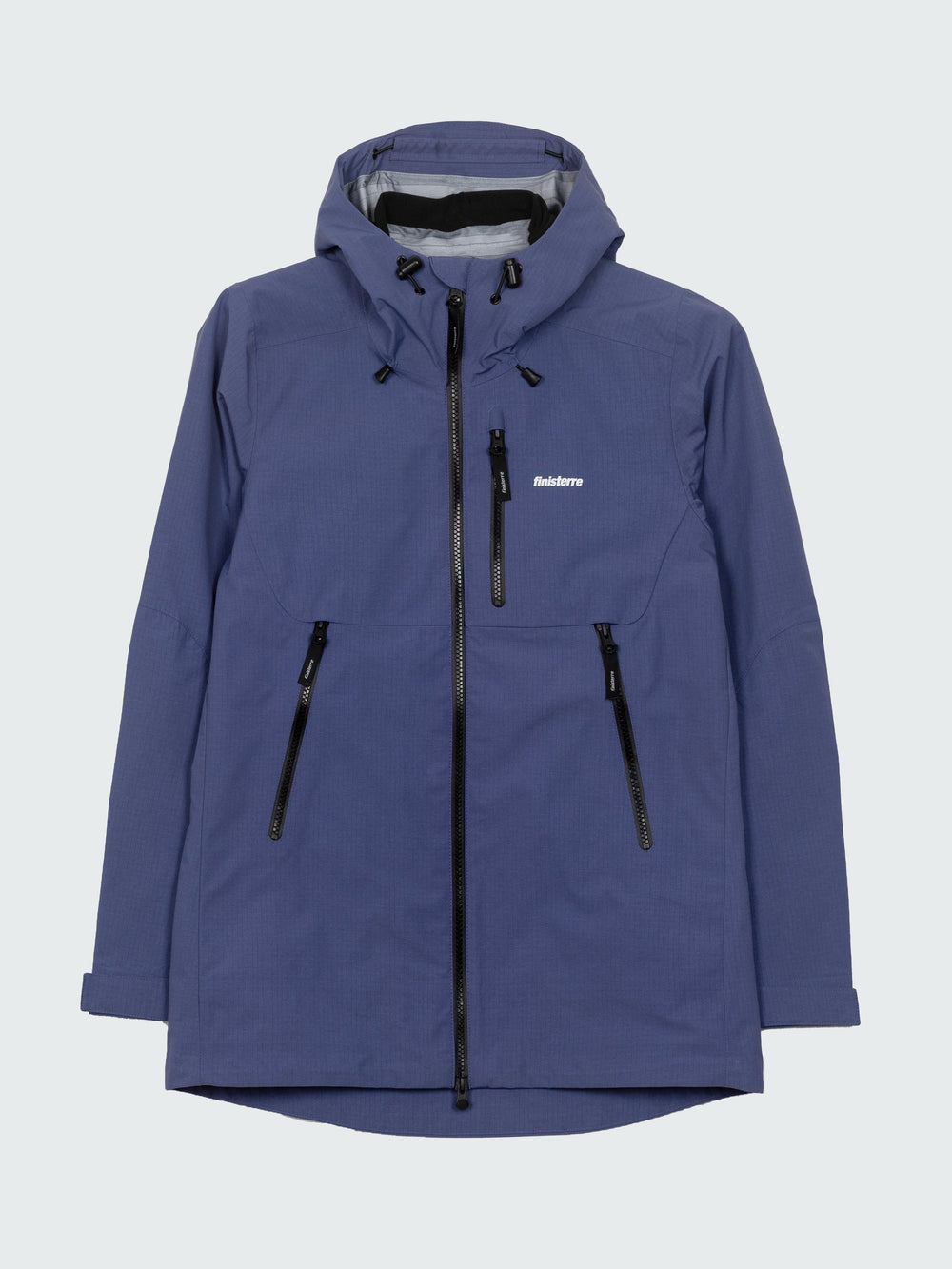 Women Recycled Waterproof Jacket in Navy - Stormbird