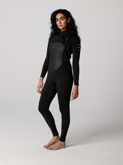 Women Snow Peak + Finisterre Natural Rubber 3.5/2.5mm Chest Zip Wetsuit