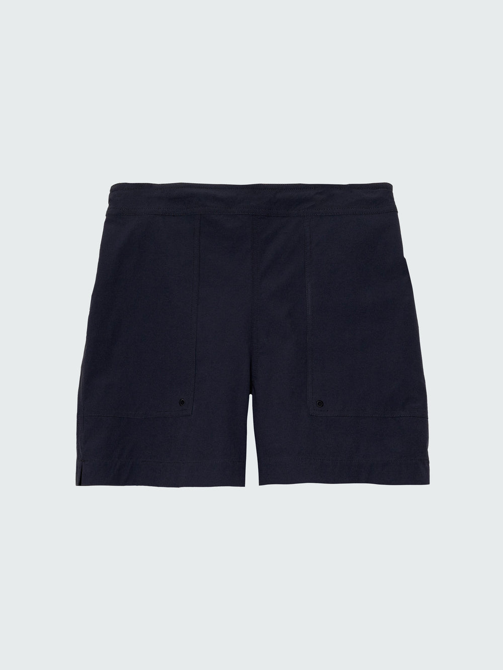 Women Recycled Hybrid Short in Black - Walker