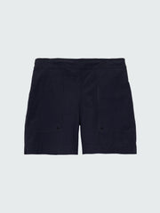 Women Recycled Hybrid Short in Black - Walker