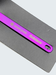 Men/Women Snow Peak + Finisterre Anodised Titanium Spork in Anodised Pink