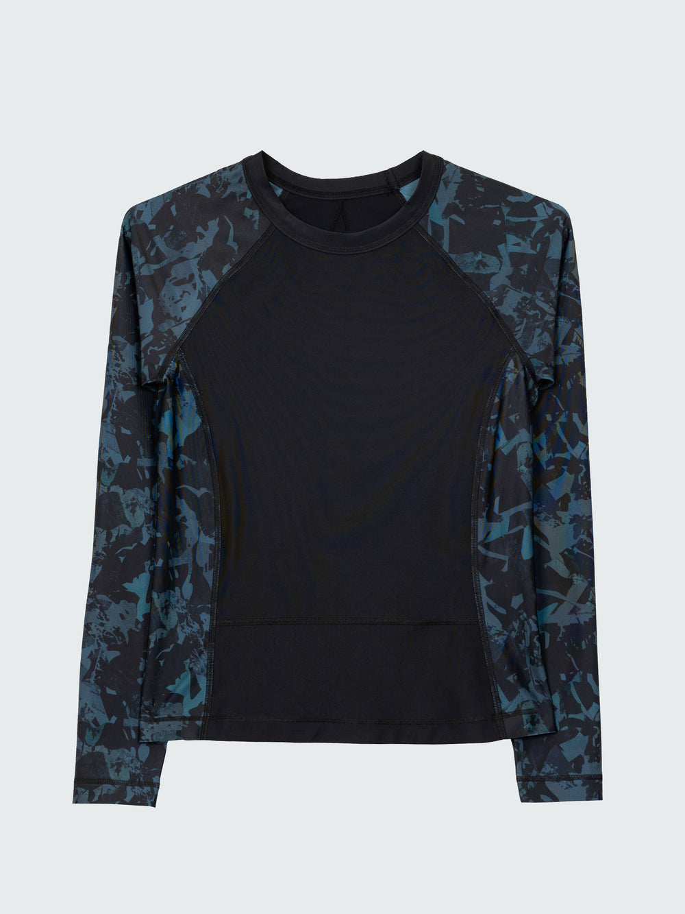 Women Aurora Long Sleeve Rash Vest (Fresh Tonal Print)