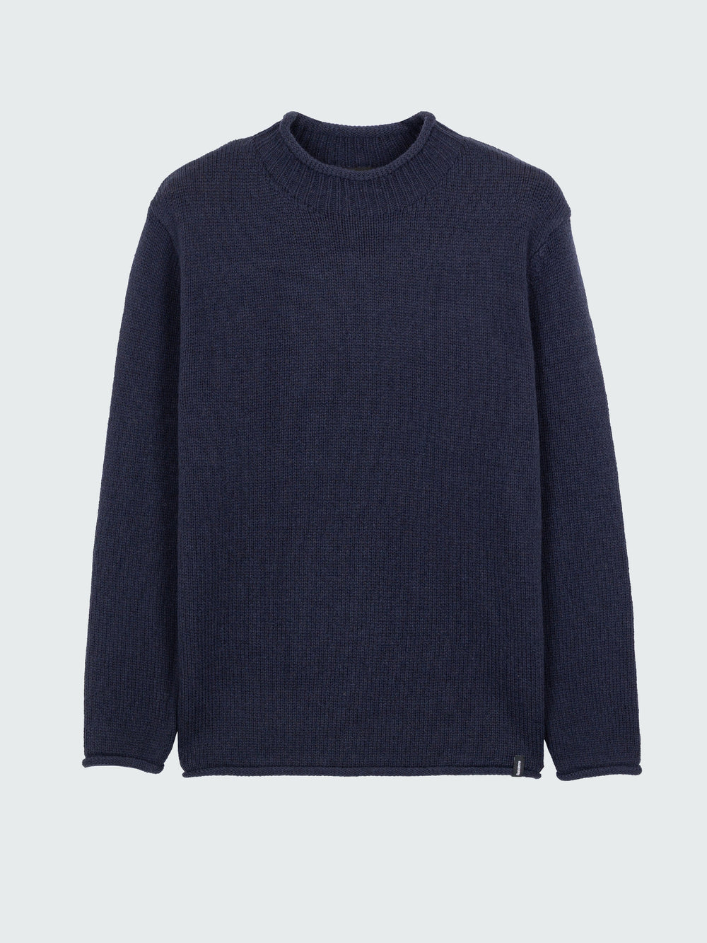 Men Wool Taran Jumper in Navy