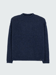 Women Wool Blend Jumper in Deep Blue - Taran