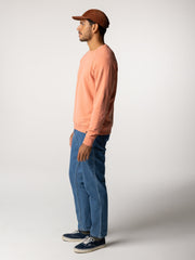 Men Organic Cotton Sweatshirt Pink - Coho