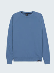 Men Organic Cotton Sweatshirt Blue - Coho