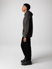 Men Organic Cotton Hoodie in Black - Coho