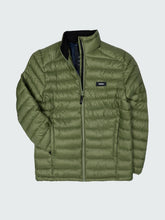 Men Recycled Jacket in Seagrass - Nimbus