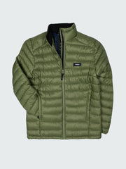 Men Recycled Jacket in Seagrass - Nimbus