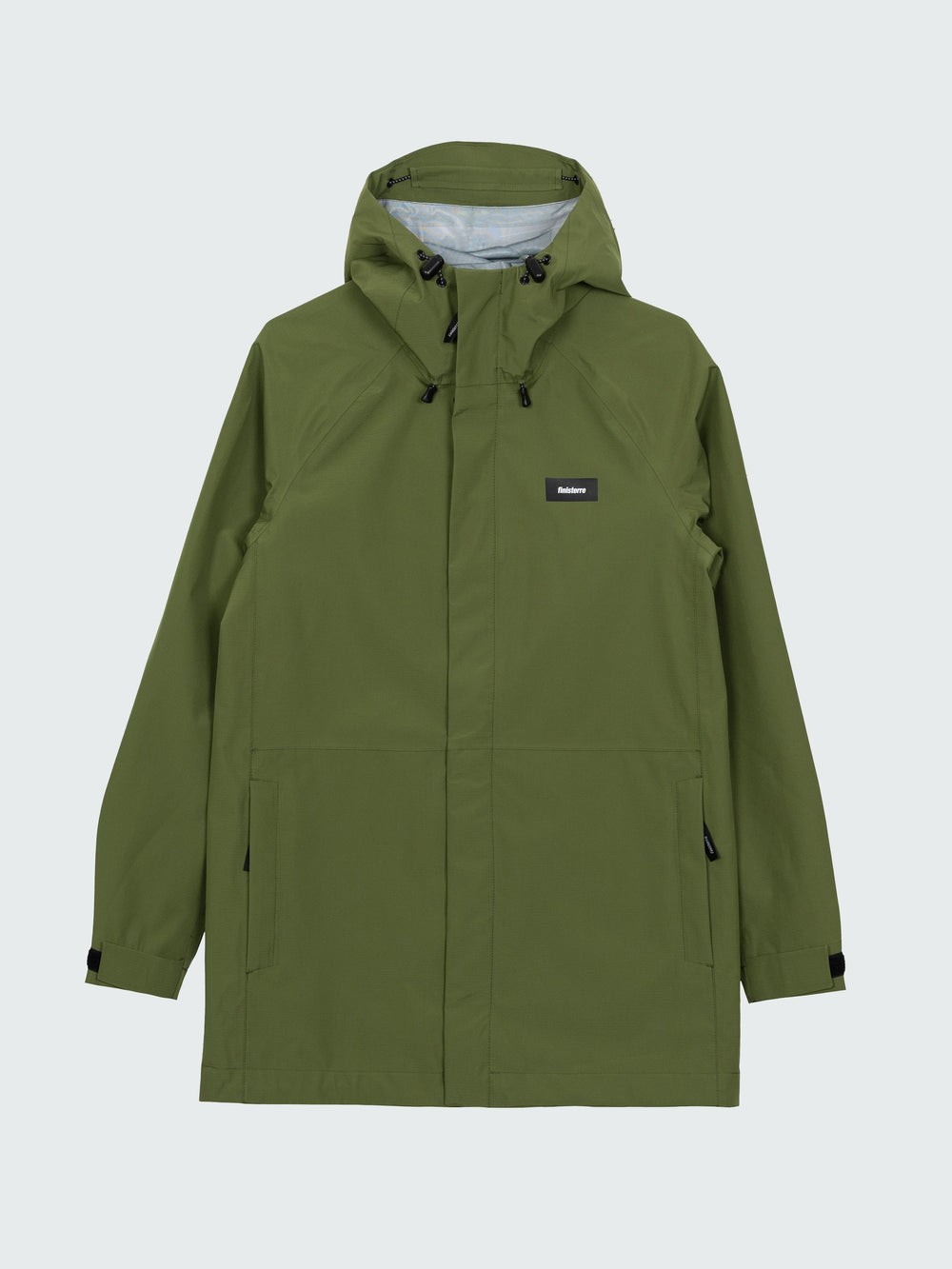 Women Recycled Waterproof Jacket in Seagrass - Skybird