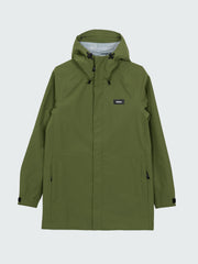 Women Recycled Waterproof Jacket in Seagrass - Skybird