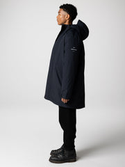 Men Recycled Waterproof Parka in Black - Solway