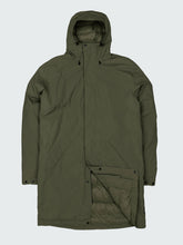 Men Recycled Waterproof Parka in Olive - Solway