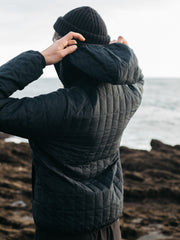 Women Firecrest Hooded Jacket in Black