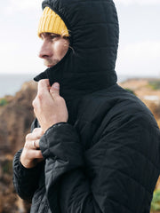 Men Firecrest Hooded Jacket in Black