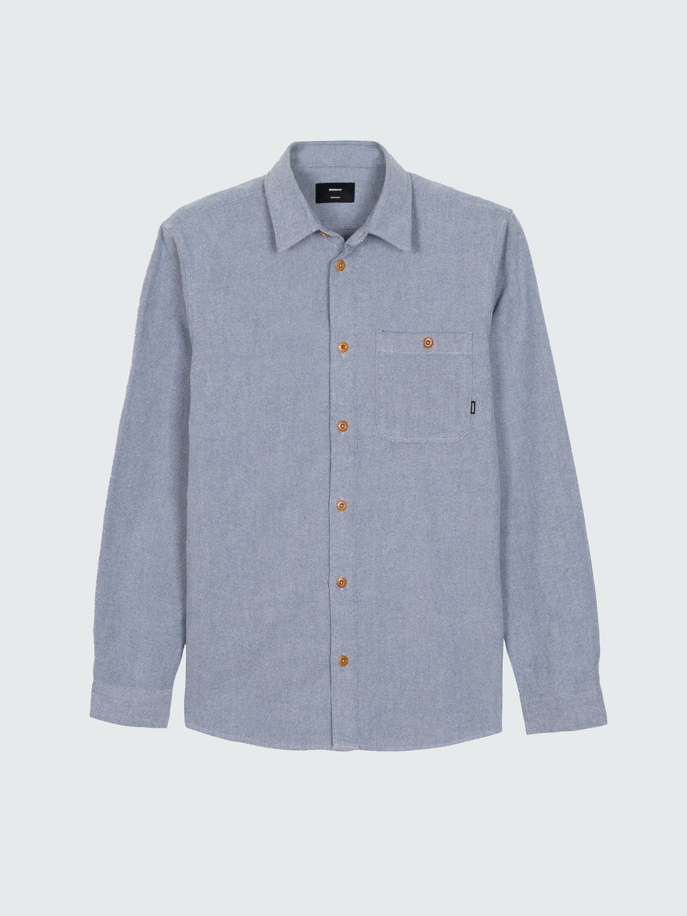 Men Gylly Shirt in Indigo Dobby