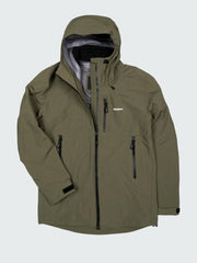 Men Stormbird Waterproof Jacket in Olive