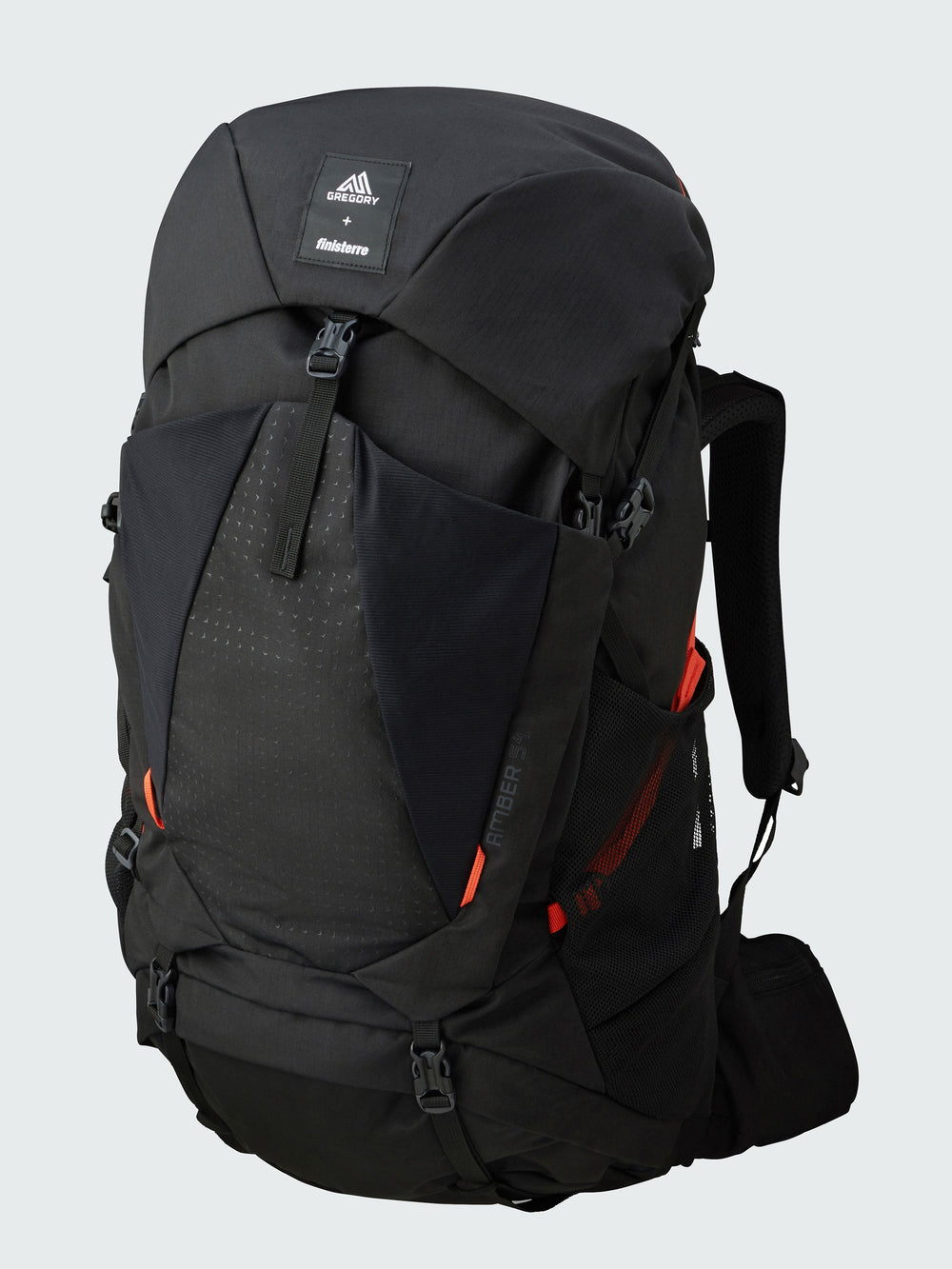 Men/Women Finisterre + Gregory Amber 54 Rucksack - Black