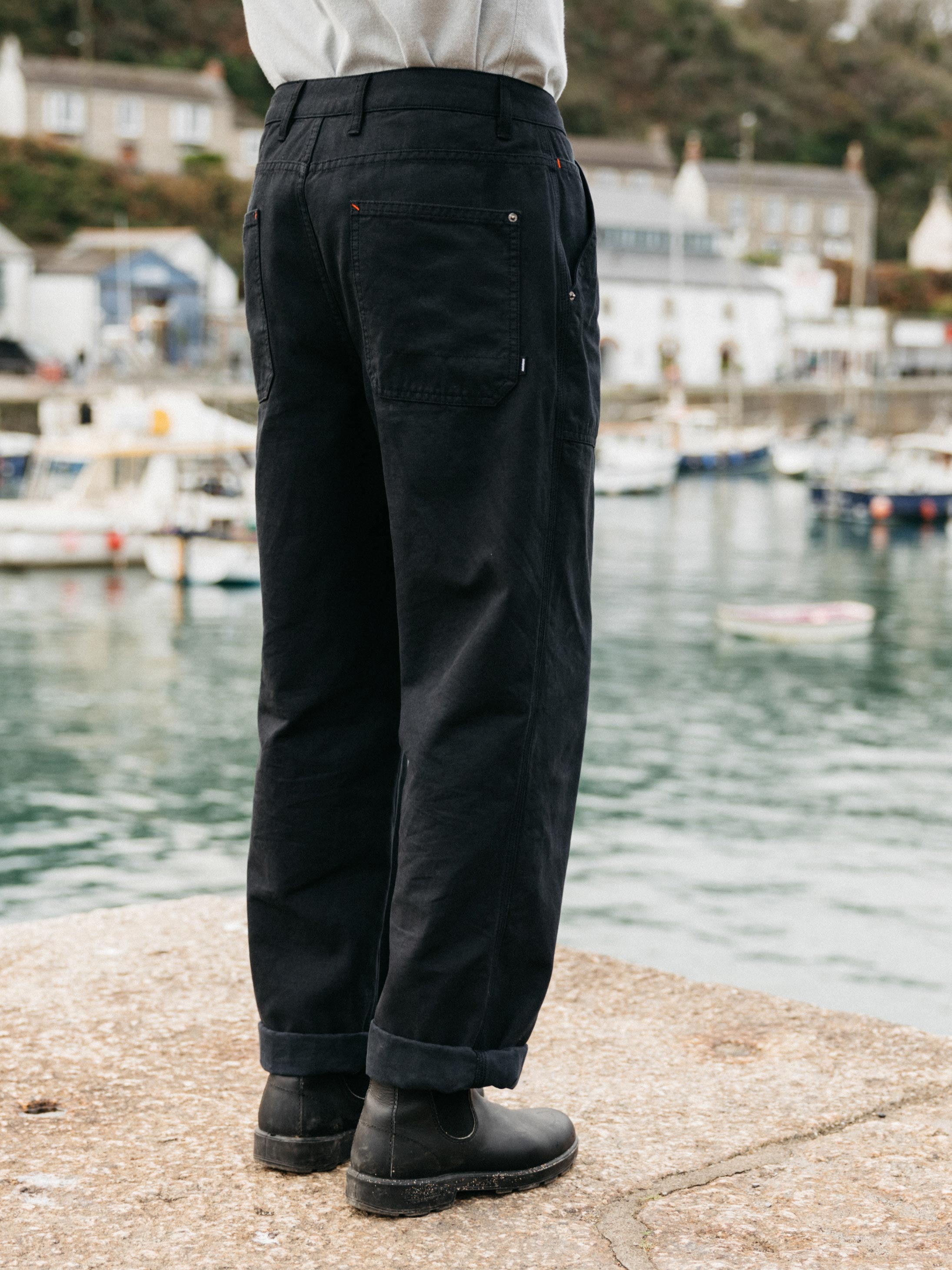 Men Basset Trouser in Black