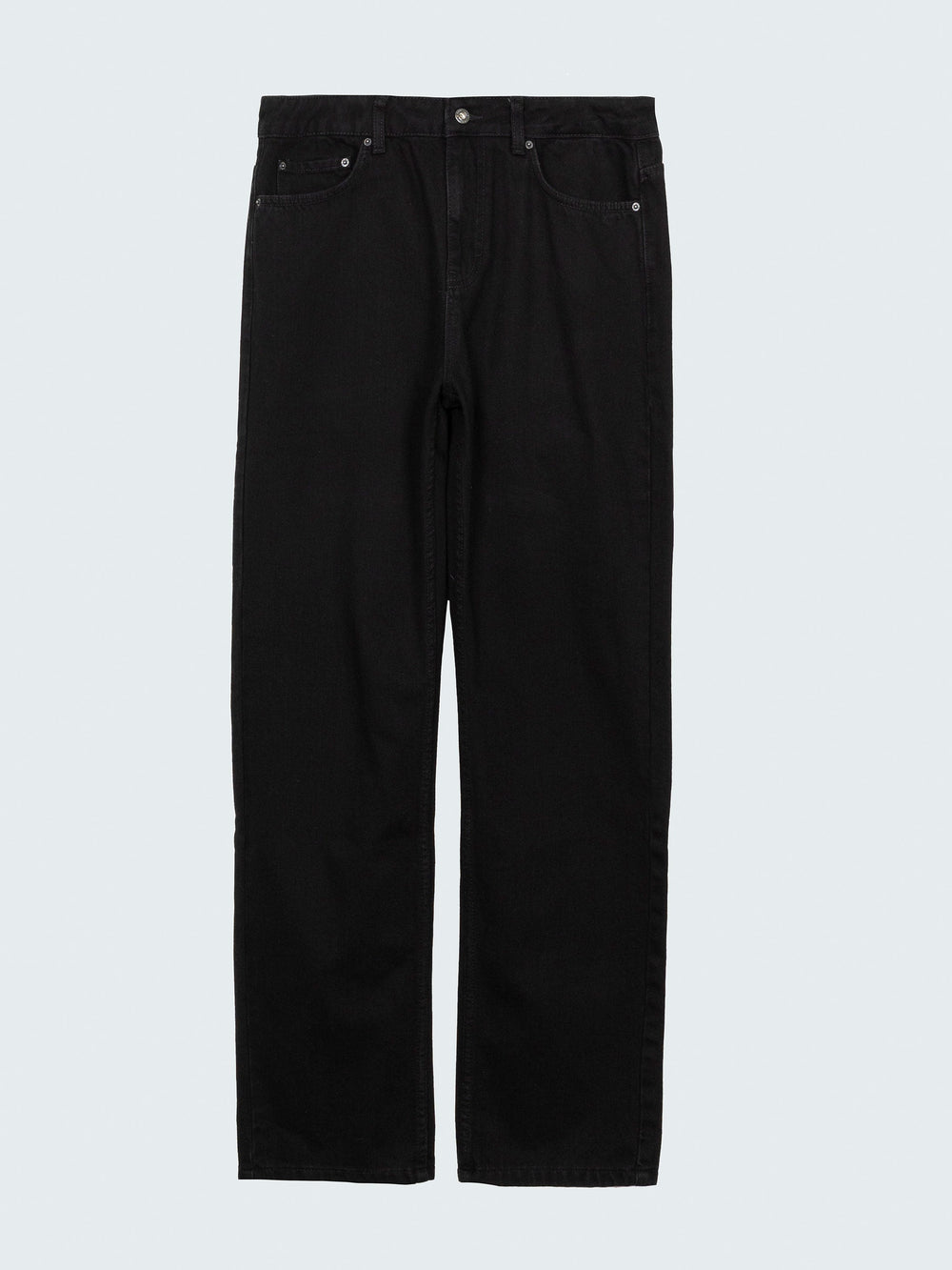 Men Organic Cotton Twill Jean in Black - Marin