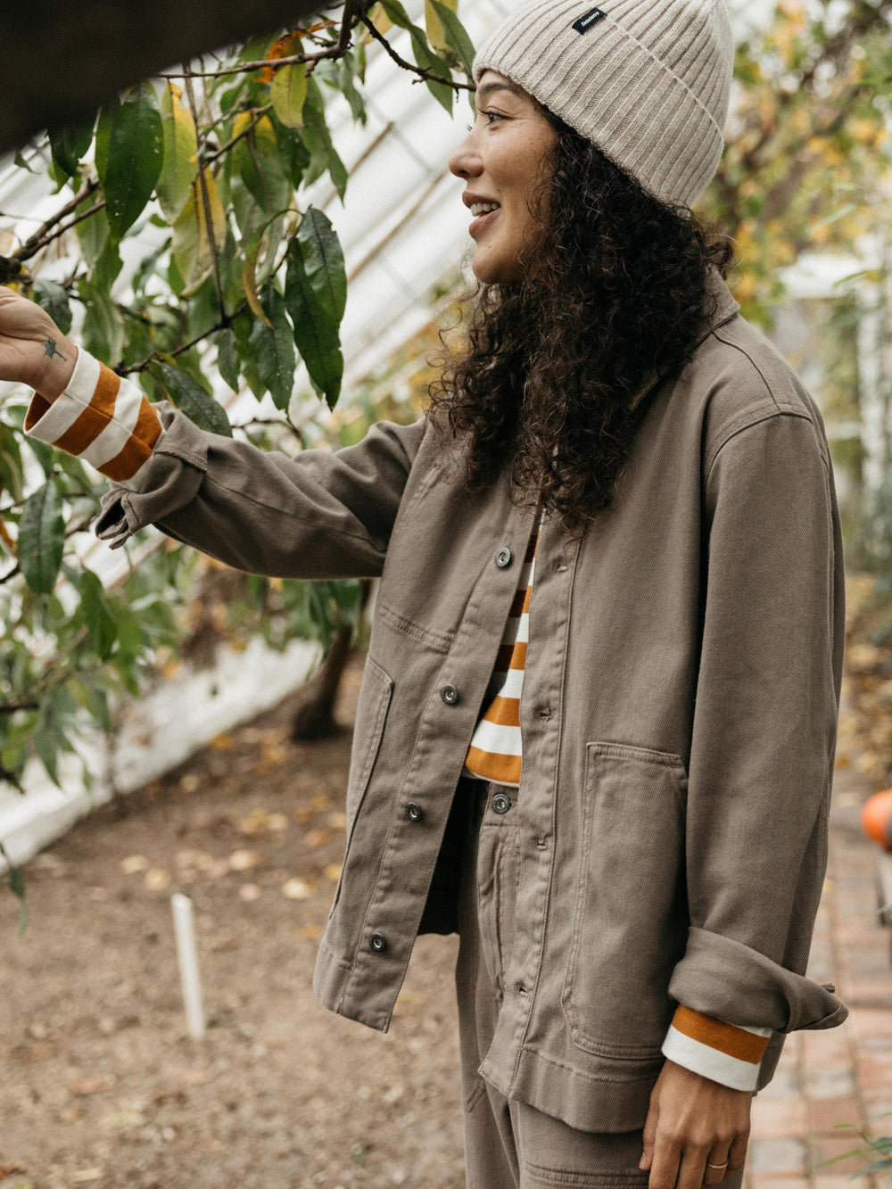 Women Yarrel Chore Jacket in Woodsmoke