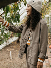 Women Yarrel Chore Jacket in Woodsmoke