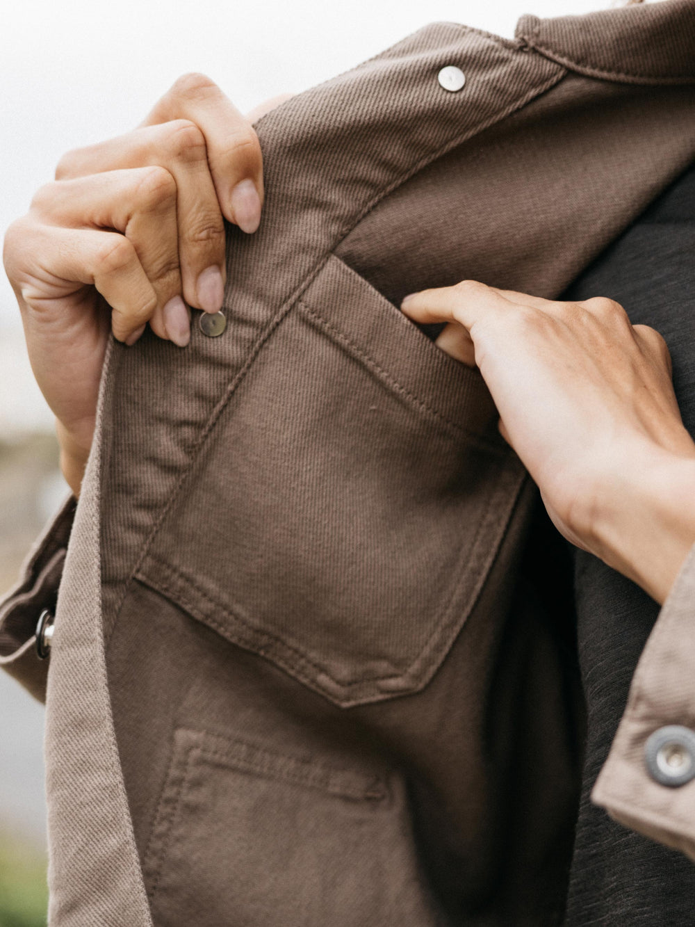 Women Yarrel Chore Jacket in Woodsmoke