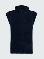 Men/Women Organic Cotton Robe in Navy - Clearwater
