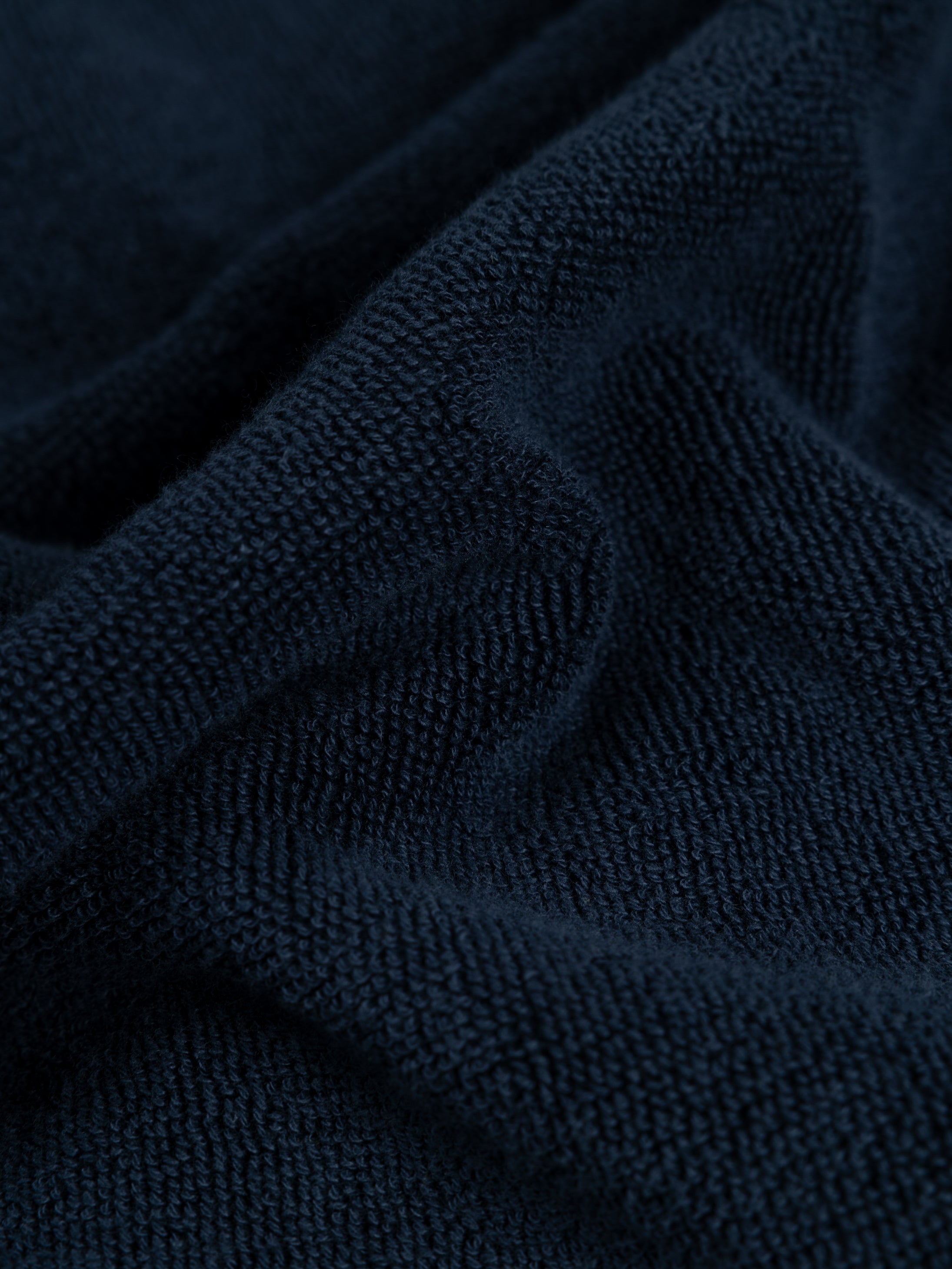 Men/Women Organic Cotton Robe in Navy - Clearwater