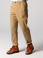 Men Organic Cotton Trouser in Flint - Tonkin