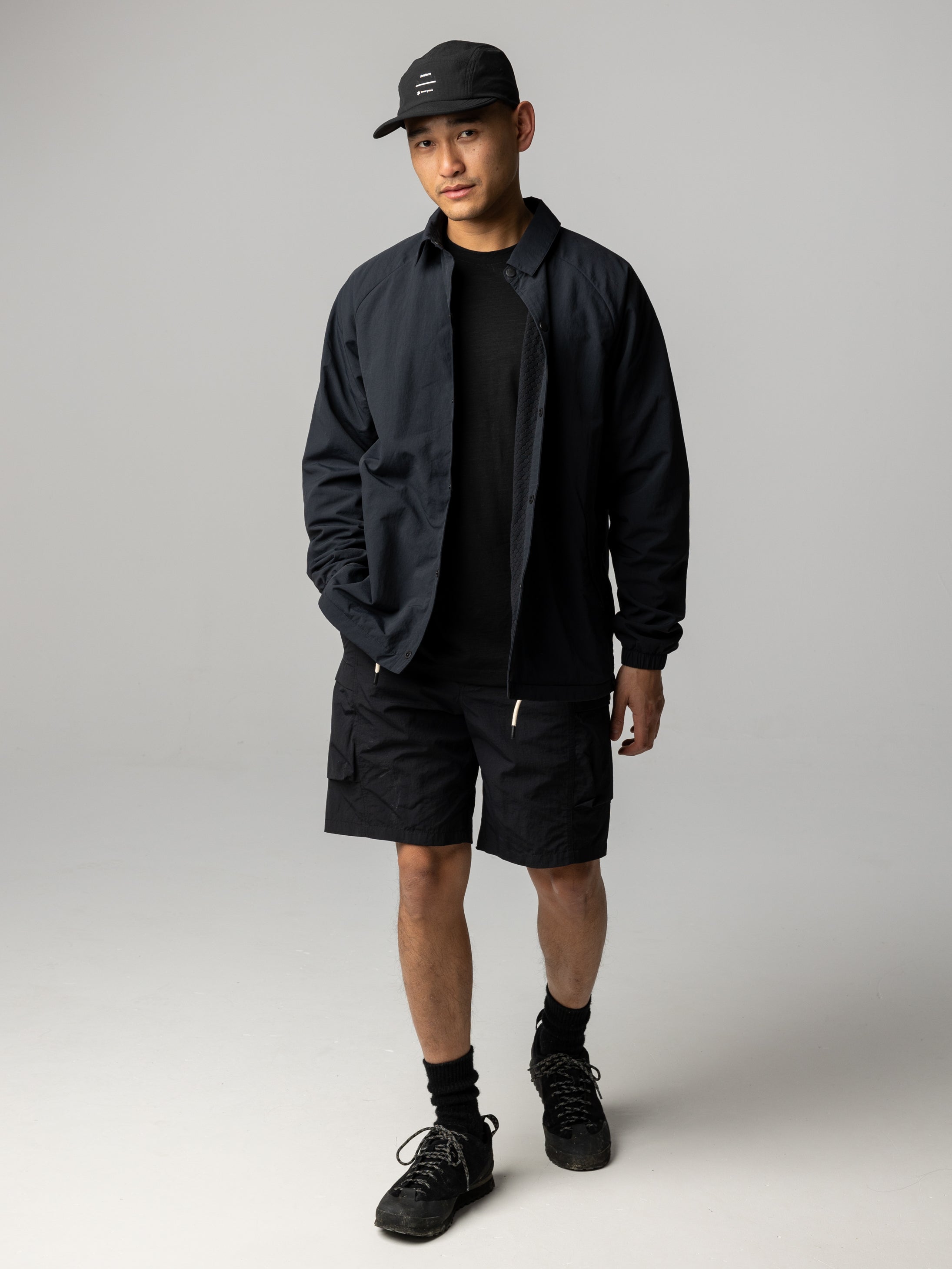 Men Snow Peak + Finisterre Daybreaker Jacket in Black