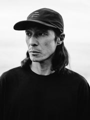 Men/Women Snow Peak + Finisterre Recycled Cap in Black