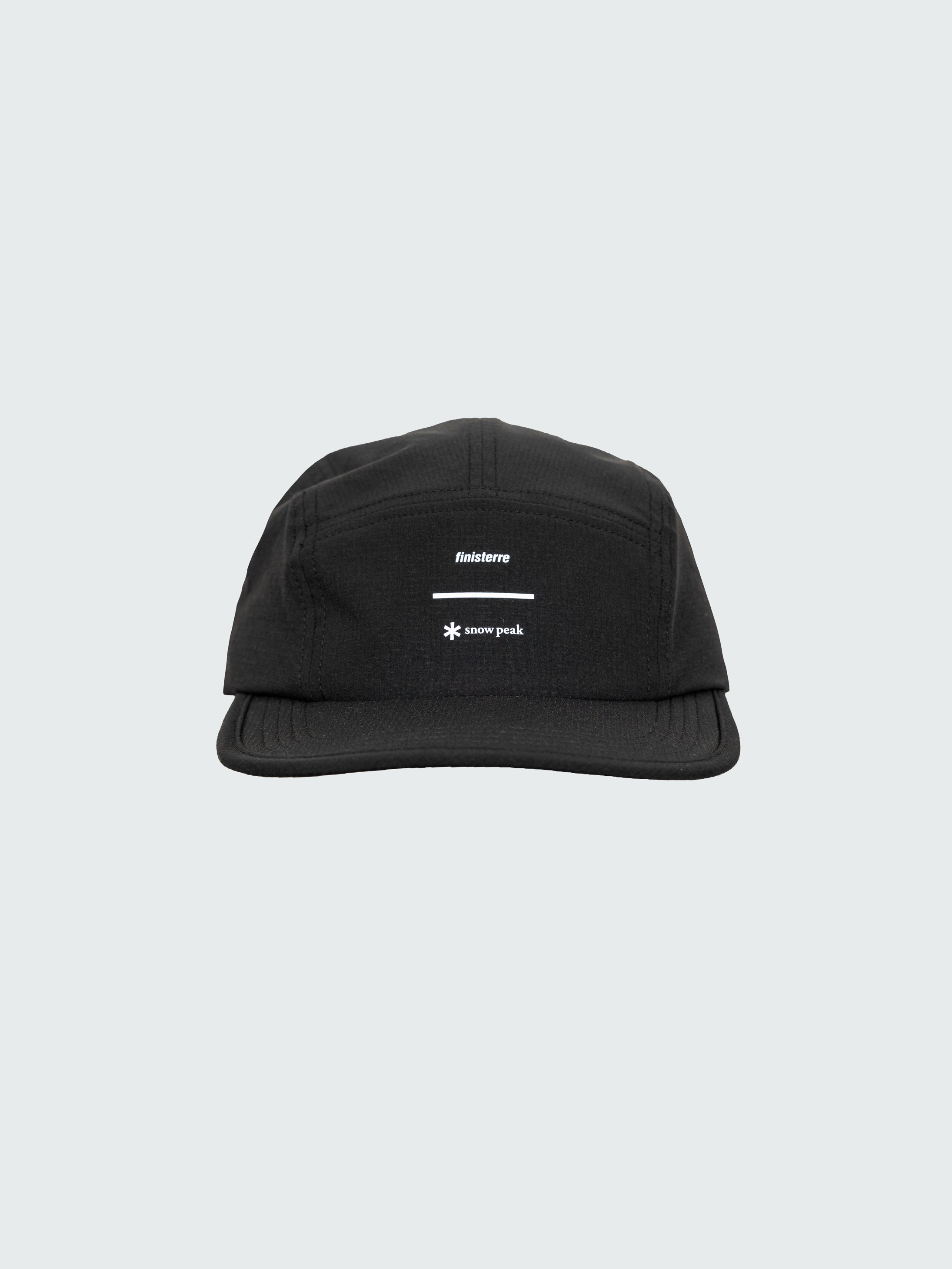 Men/Women Snow Peak + Finisterre Recycled Cap in Black
