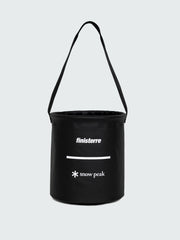 Men/Women Snow Peak + Finisterre Recycled Bucket 12L in Black - Drift