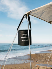 Men/Women Snow Peak + Finisterre Recycled Bucket 12L in Black - Drift