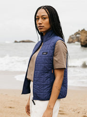 Women Insulated Gilet in Navy - Firecrest