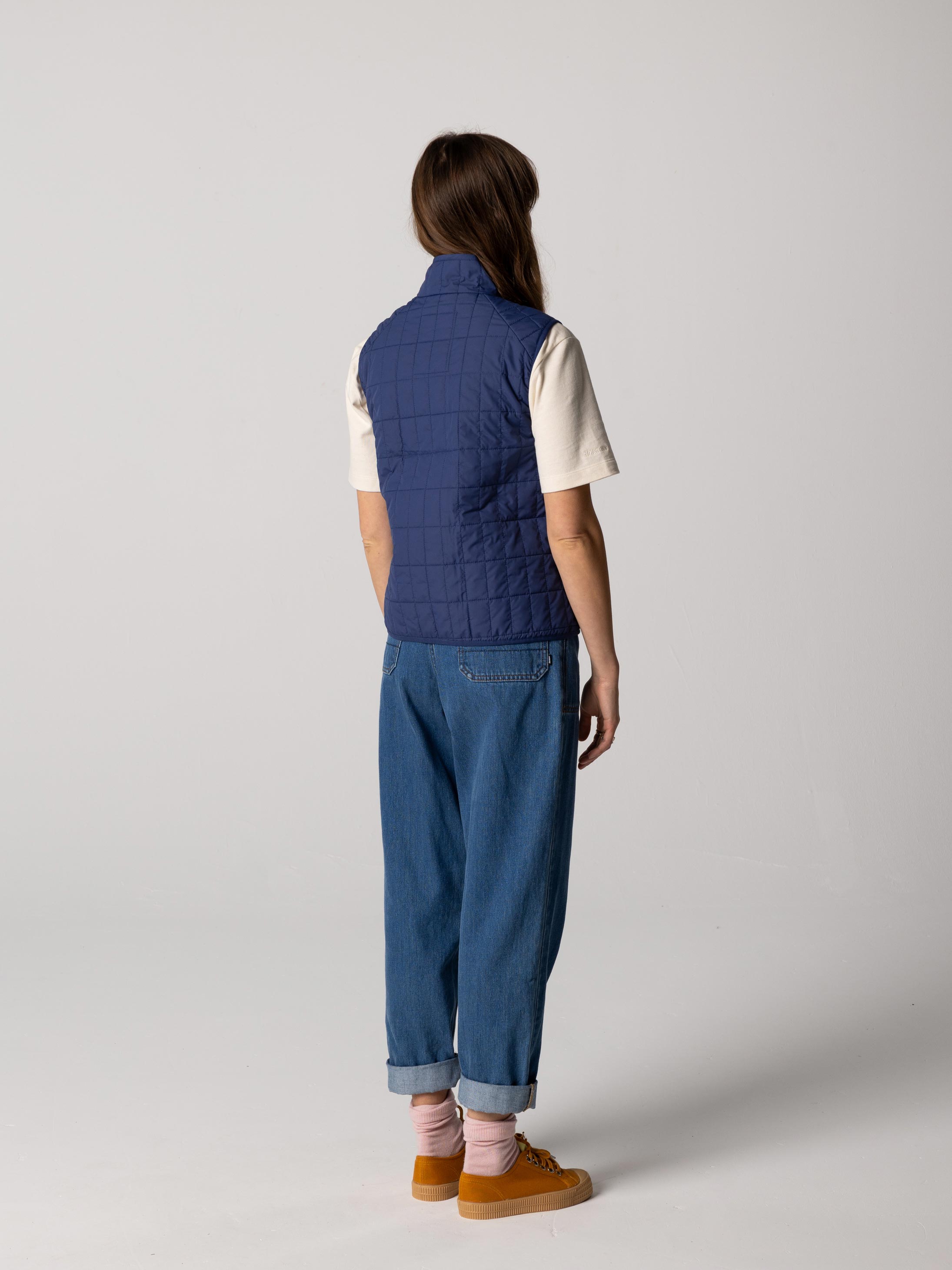 Women Insulated Gilet in Navy - Firecrest