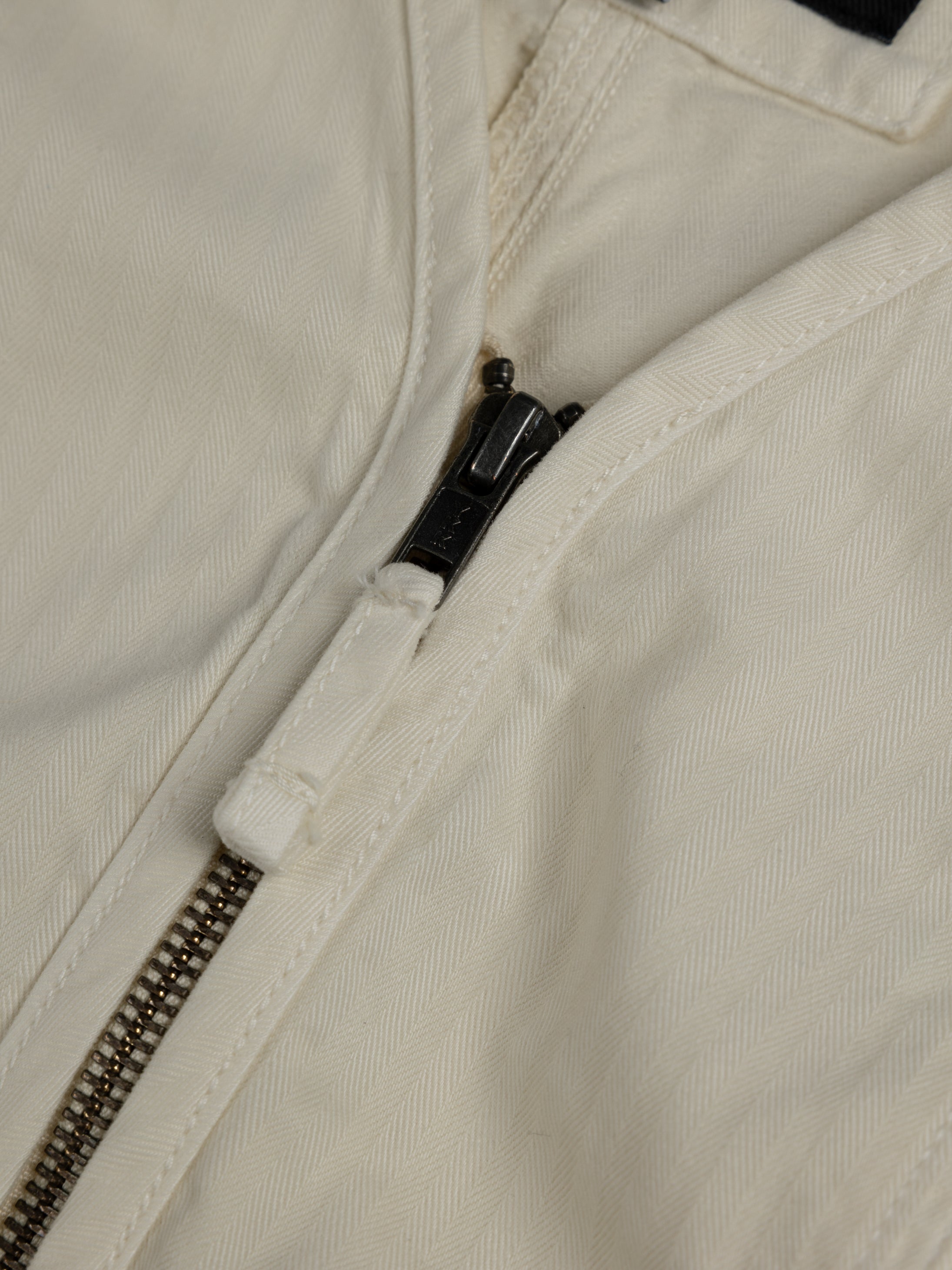 Women Organic Cotton Gilet in Ecru - Croft