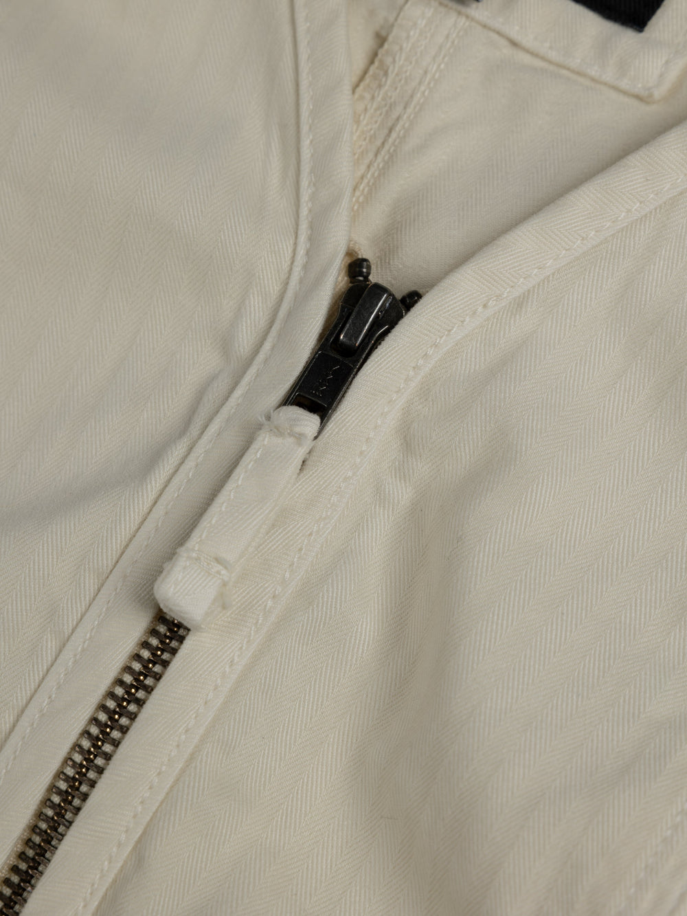Women Organic Cotton Gilet in Ecru - Croft