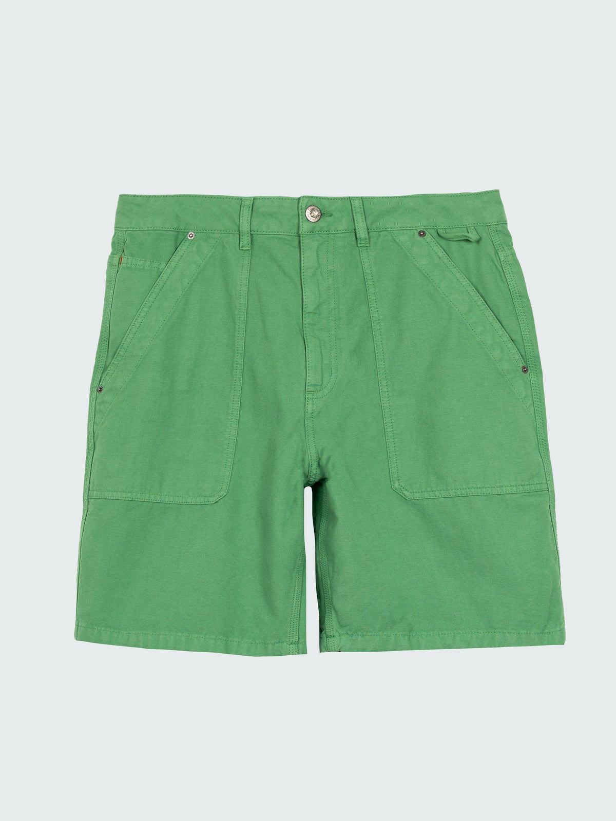 Men Organic Cotton Short in Green - Basset