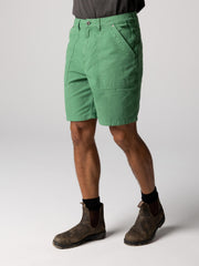 Men Organic Cotton Short in Green - Basset