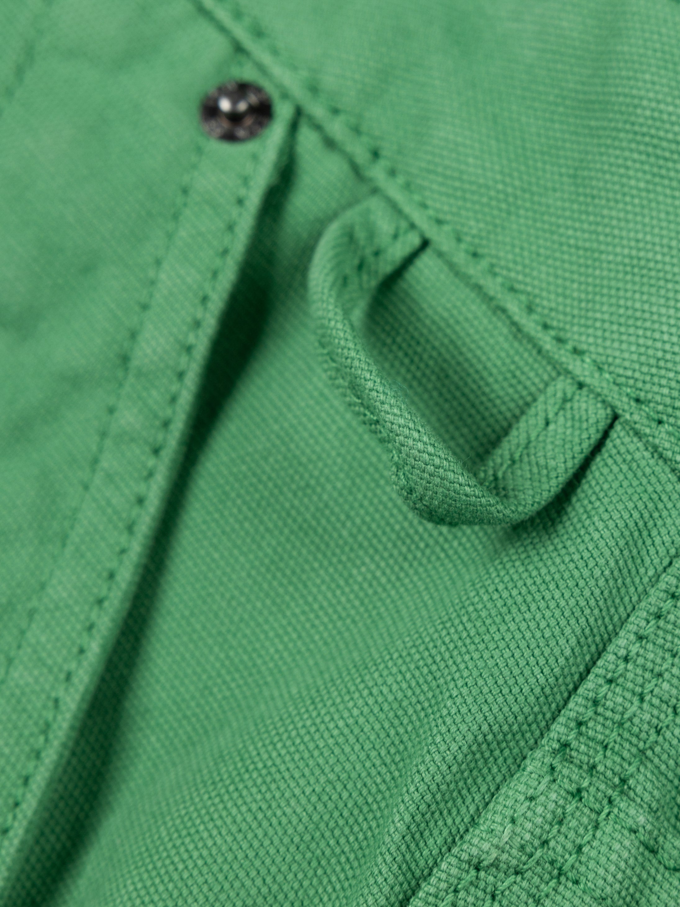 Men Organic Cotton Short in Green - Basset