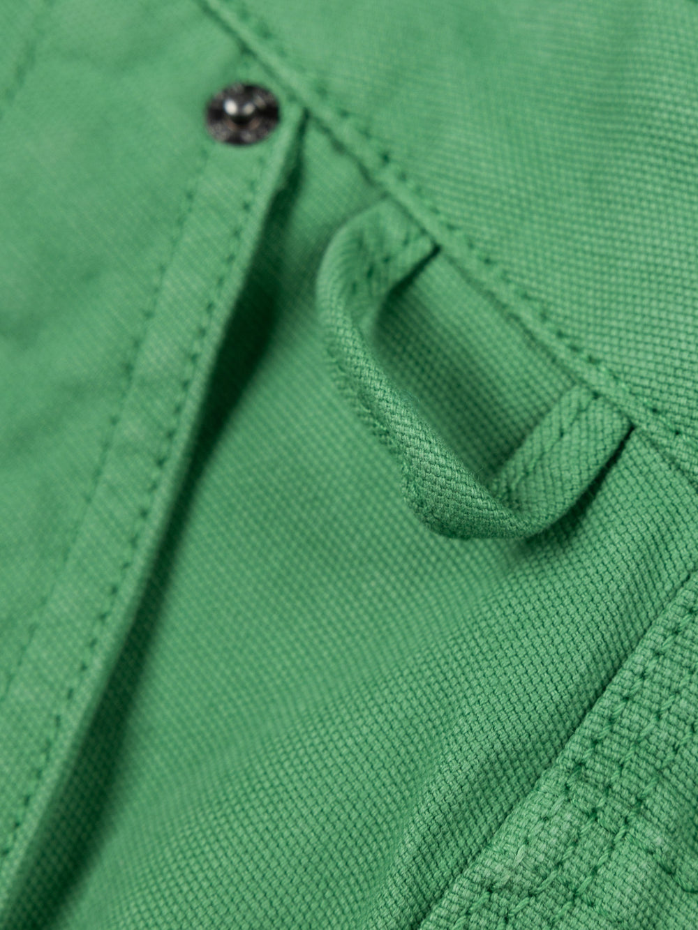 Men Organic Cotton Short in Green - Basset