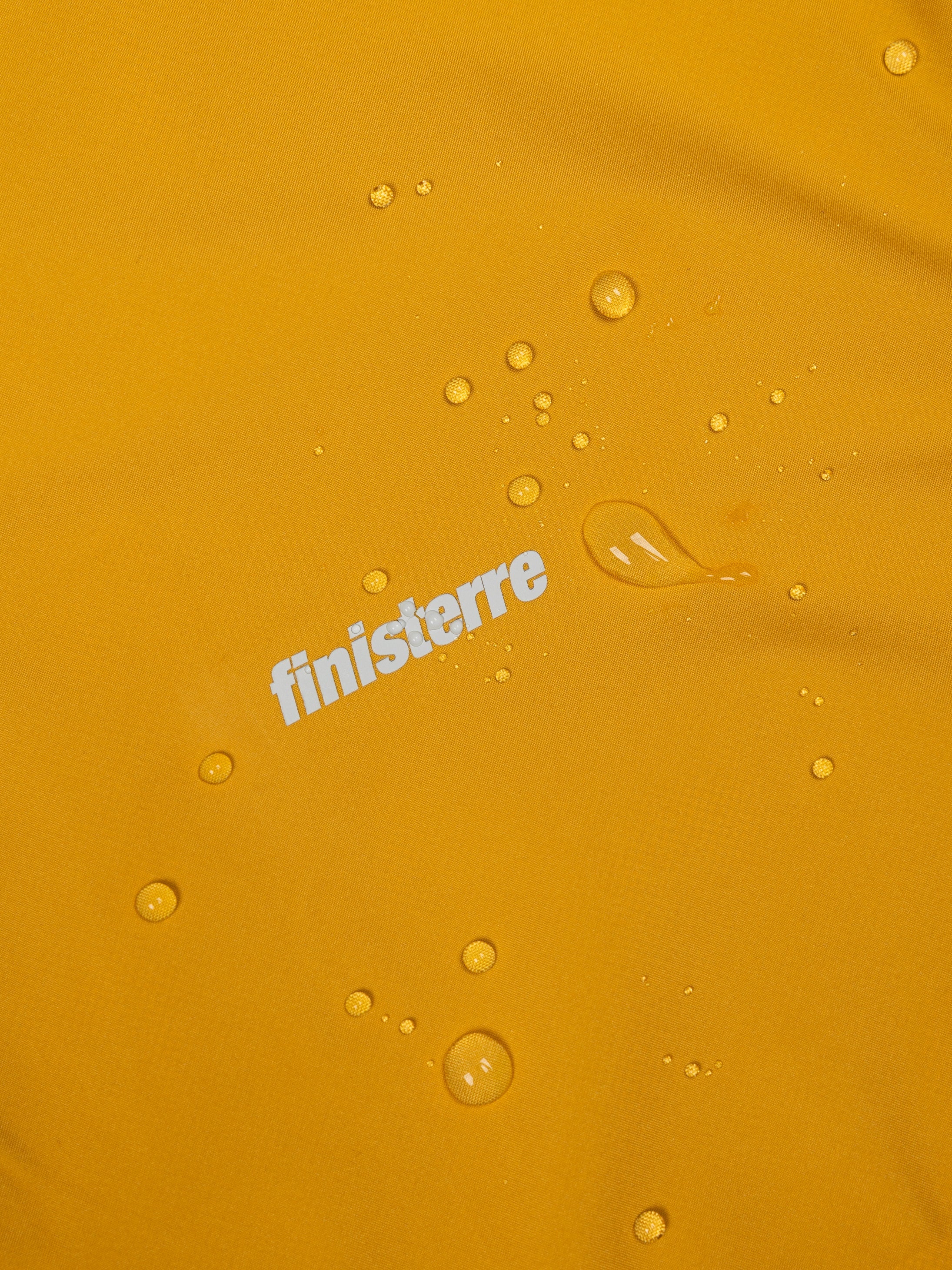 Men Recycled Waterproof Jacket in Orange - Rainbird