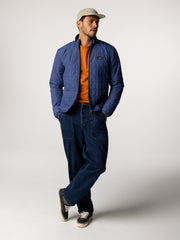 Men Insulated Jacket in Navy - Firecrest