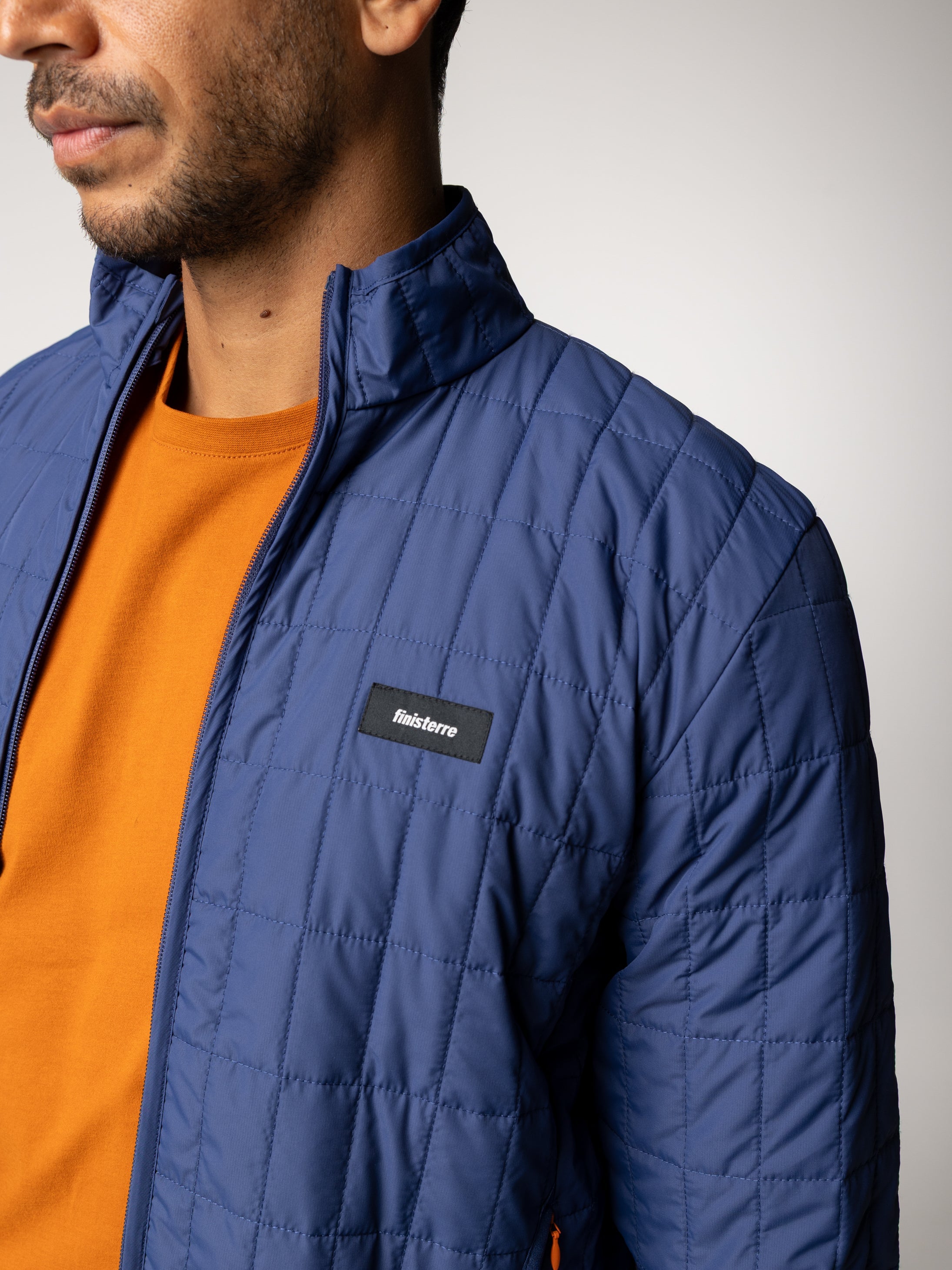 Men Insulated Jacket in Navy - Firecrest