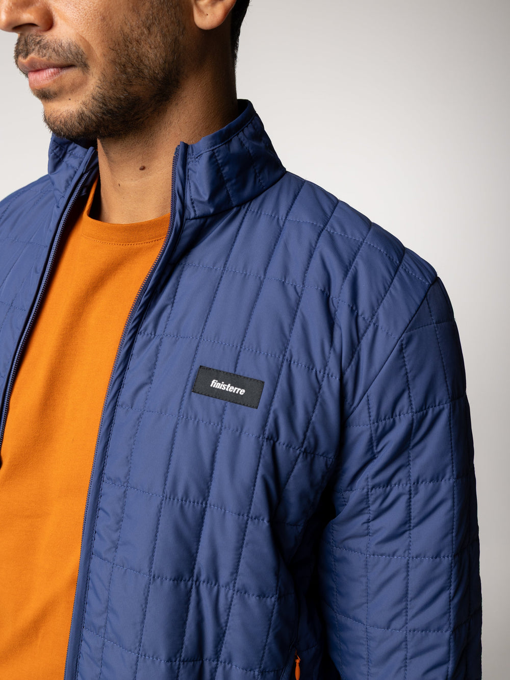 Men Insulated Jacket in Navy - Firecrest