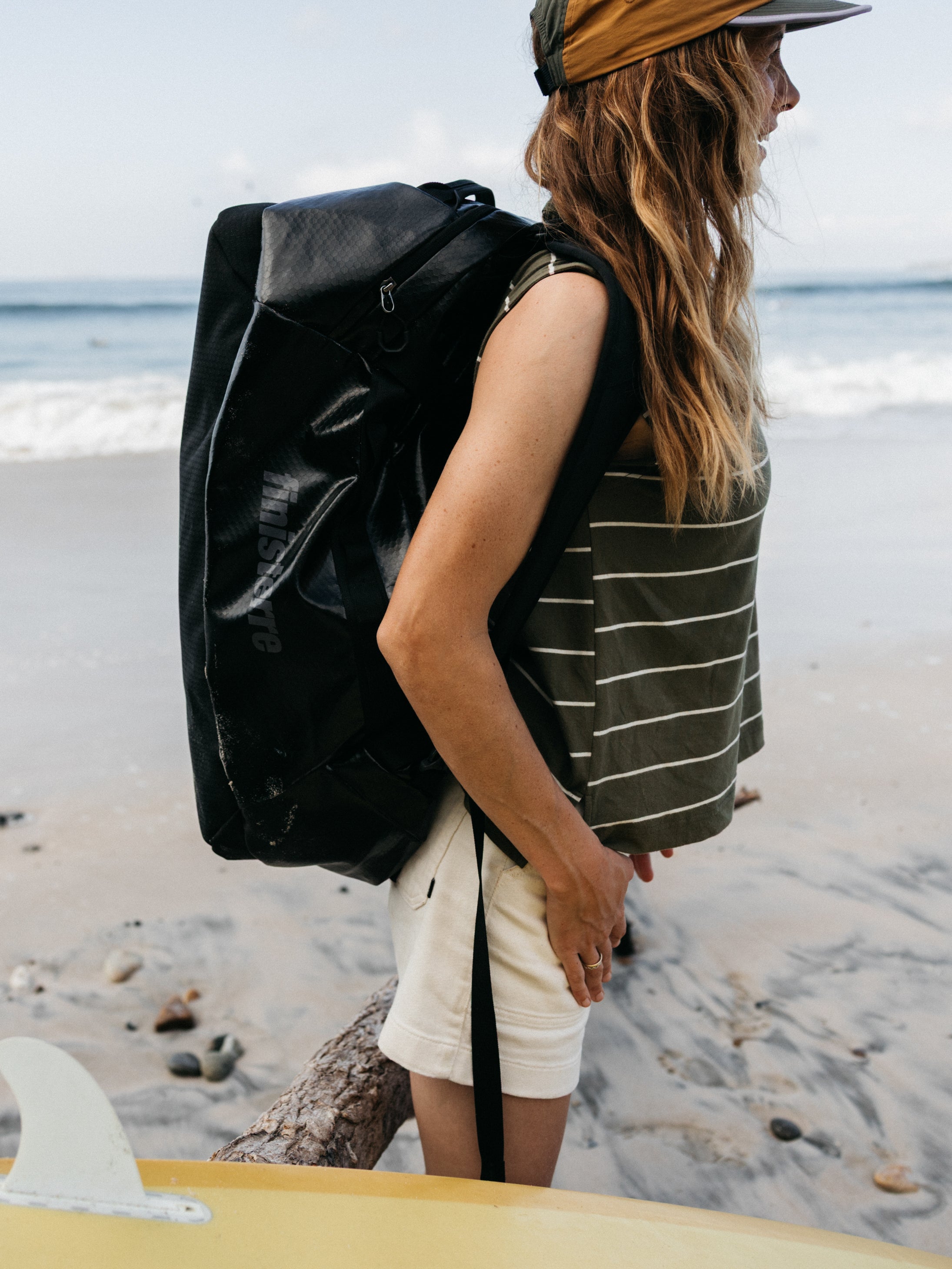 Men/Women Gregory + Finisterre 60L Duffle Bag - Alpaca