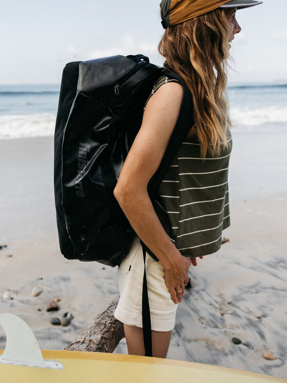 Men/Women Gregory + Finisterre 60L Duffle Bag - Alpaca